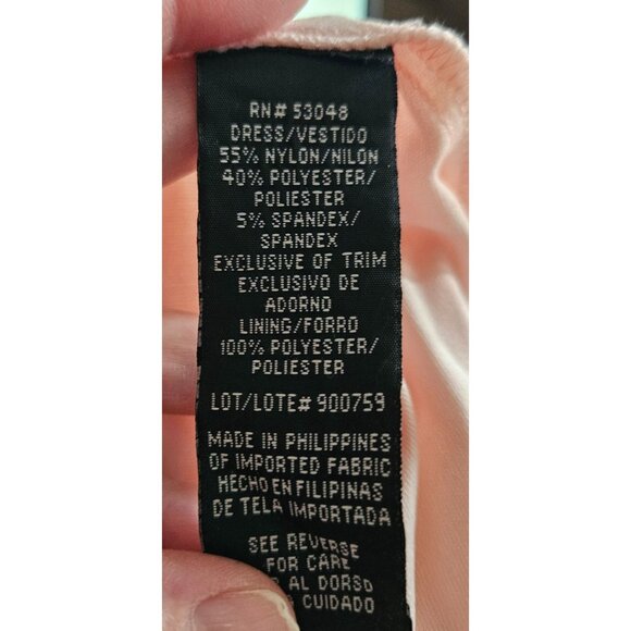 Morgan & Co. Womens Lace Sleeveless Gown/Dress Satin Ribbon Back Bow Size 11/12 - Picture 12 of 12